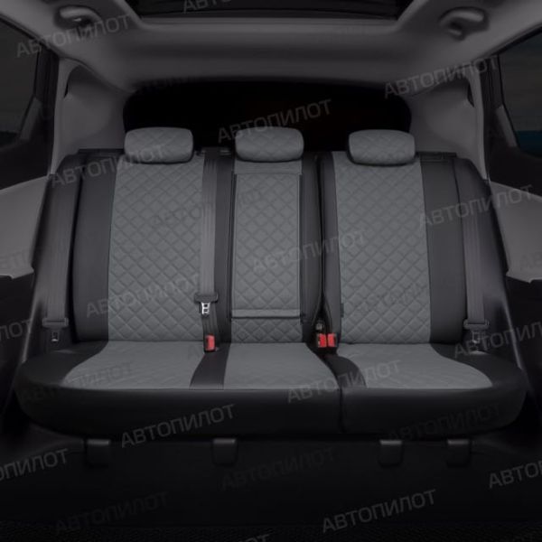 Чехлы Автопилот Экокожа Ромб на Jaecoo J7 (2023+) Чехлы Автопилот Экокожа Ромб на Jaecoo J7 (2023+)