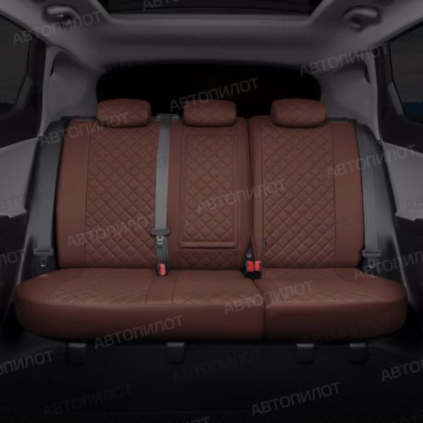 Чехлы Автопилот Экокожа Ромб на Jaecoo J7 (2023+) Чехлы Автопилот Экокожа Ромб на Jaecoo J7 (2023+)