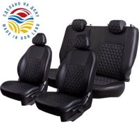 Чехлы Экокожа Турин Ромб на Daewoo Espero 1993-1999 Чехлы Экокожа Турин Ромб на Daewoo Espero 1993-1999