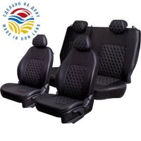 Чехлы Экокожа Турин Ромб на Daewoo Espero 1993-1999 Чехлы Экокожа Турин Ромб на Daewoo Espero 1993-1999