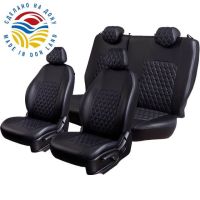 Чехлы Экокожа Турин Ромб на Daewoo Espero 1993-1999 Чехлы Экокожа Турин Ромб на Daewoo Espero 1993-1999